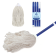 Cotton Deck Mop, White, w  4-Ply High Quality Yarn Online