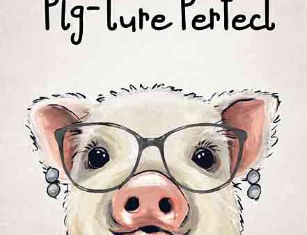 LK259 - Pig-ture Perfect - 12x16 Online Sale