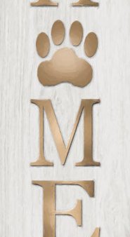 LD3658 - Doggie Home Sign  - 12x36 Online