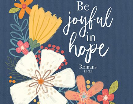 LAR628 - Be Joyful in Hope - 12x16 Online Sale