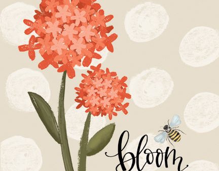 LAR638 - Bloom and Bees - 12x16 Online